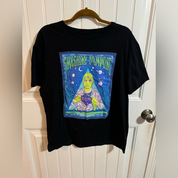 Smashing Pumpkins Graphic Tee - Black and Blue - Picture 2 of 5